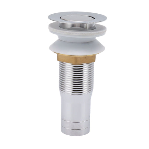 Darrahopens Home & Garden > DIY > Kitchen & Bathroom DIY Bathroom Sink Drain Stainless Steel Polished Electroplated Flip Top Anti Blocking Short Vanity Vessel Drain Stopper for Home Kitchen In Australia - Darrahopens