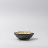 Darrahopens Home & Garden > DIY > Kitchen & Bathroom DIY Bowl 13cm Green Converging Line Glaze