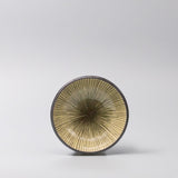 Darrahopens Home & Garden > DIY > Kitchen & Bathroom DIY Bowl 13cm Green Converging Line Glaze