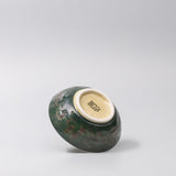 Darrahopens Home & Garden > DIY > Kitchen & Bathroom DIY Bowl 13cm Green Converging Line Glaze