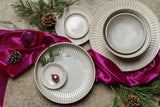 Darrahopens Home & Garden > DIY > Kitchen & Bathroom DIY Bowl 16cm Ridged Alabaster Glaze