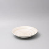 Darrahopens Home & Garden > DIY > Kitchen & Bathroom DIY Bowl Open Shallow 23cm Ivory Spiral Glaze