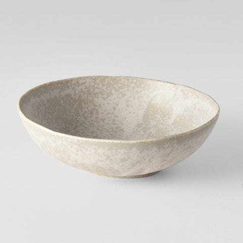 Darrahopens Home & Garden > DIY > Kitchen & Bathroom DIY Bowl Oval 16.5cm White Fade Glaze