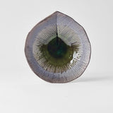 Darrahopens Home & Garden > DIY > Kitchen & Bathroom DIY Bowl Shallow Leaf Shape 25cm Midori Glaze