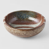 Darrahopens Home & Garden > DIY > Kitchen & Bathroom DIY Bowl Thick Edge 24cm Striped Earth Glaze