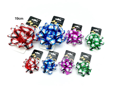 Darrahopens Home & Garden > DIY > Kitchen & Bathroom DIY bulk 24 2 Tone Gift Bow 15cm Assort Cols