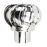 Darrahopens Home & Garden > DIY > Kitchen & Bathroom DIY Chimney Cap Stainless Steel Rotating Dustproof Rainwater Proof Animal Proof Chimney Cowl Cap for Home Roof 11cm / 4.3in In Australia - Darrahopens