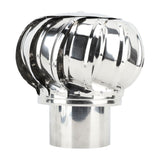 Darrahopens Home & Garden > DIY > Kitchen & Bathroom DIY Chimney Cap Stainless Steel Rotating Dustproof Rainwater Proof Animal Proof Chimney Cowl Cap for Home Roof 11cm / 4.3in In Australia - Darrahopens