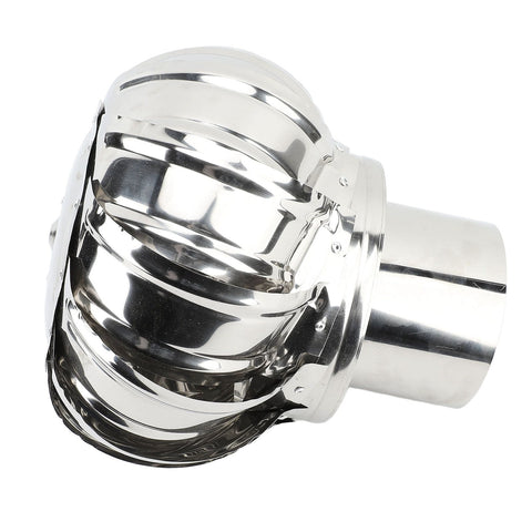 Darrahopens Home & Garden > DIY > Kitchen & Bathroom DIY Chimney Cap Stainless Steel Rotating Dustproof Rainwater Proof Animal Proof Chimney Cowl Cap for Home Roof 11cm / 4.3in In Australia - Darrahopens