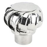 Darrahopens Home & Garden > DIY > Kitchen & Bathroom DIY Chimney Cap Stainless Steel Rotating Dustproof Rainwater Proof Animal Proof Chimney Cowl Cap for Home Roof 11cm / 4.3in In Australia - Darrahopens