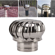 Darrahopens Home & Garden > DIY > Kitchen & Bathroom DIY Chimney Rotating Ventilator Cap Stainless Steel Anti Downdraught Chimney Cap with Clamp Thickened 200 Type In Australia - Darrahopens