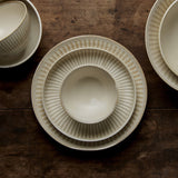 Darrahopens Home & Garden > DIY > Kitchen & Bathroom DIY Deep Bowl 15.cm Ridged Alabaster Glaze