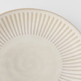 Darrahopens Home & Garden > DIY > Kitchen & Bathroom DIY Dinner Plate 23cm Ridged Alabaster Glaze