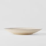Darrahopens Home & Garden > DIY > Kitchen & Bathroom DIY Dinner Plate 23cm Ridged Alabaster Glaze