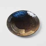 Darrahopens Home & Garden > DIY > Kitchen & Bathroom DIY Dinner Plate 24cm Gold Brushstroke Glaze
