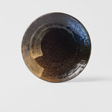 Darrahopens Home & Garden > DIY > Kitchen & Bathroom DIY Dinner Plate 24cm Gold Brushstroke Glaze