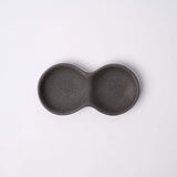 Darrahopens Home & Garden > DIY > Kitchen & Bathroom DIY Double Sauce Dish 15.5cm Stone Slab Design