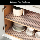 Darrahopens Home & Garden > DIY > Kitchen & Bathroom DIY Drawer Mat - Kitchen Drawer Mat - Kitchen Cabinet Shelf Protector - Non-Adhesive, Waterproof EVA Drawer Mat, Easy to Cut to Size for Refrigerator, Cabinet or Chest of Drawers (Black, 11.8"W x 78.7"L)