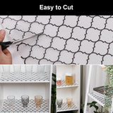 Darrahopens Home & Garden > DIY > Kitchen & Bathroom DIY Drawer Mat - Kitchen Drawer Mat - Kitchen Cabinet Shelf Protector - Non-Adhesive, Waterproof EVA Drawer Mat, Easy to Cut to Size for Refrigerator, Cabinet or Chest of Drawers (Black, 11.8"W x 78.7"L)