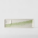 Darrahopens Home & Garden > DIY > Kitchen & Bathroom DIY Dumpling Plate 33cm Green Brushstroke