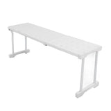Darrahopens Home & Garden > DIY > Kitchen & Bathroom DIY Expandable Shelf Stackable 121lb Load Bearing Divider Storage Rack for Closet Cabinet Cupboard Length 67‑88cm / 26.4‑34.6in In Australia - Darrahopens