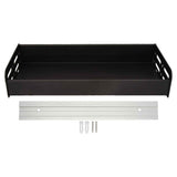 Darrahopens Home & Garden > DIY > Kitchen & Bathroom DIY Floating Shelves Space Aluminum Wall Mounted Decorative Storage Shelf for Kitchen Bathroom Living Room Bedroom Black In Australia - Darrahopens