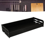 Darrahopens Home & Garden > DIY > Kitchen & Bathroom DIY Floating Shelves Space Aluminum Wall Mounted Decorative Storage Shelf for Kitchen Bathroom Living Room Bedroom Black In Australia - Darrahopens
