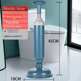 Darrahopens Home & Garden > DIY > Kitchen & Bathroom DIY Green High-Pressure Toilet Plunger with Vacuum Seal – Powerful Drain Unclogger for Toilets, Sinks & Drains (45cm)