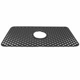 Darrahopens Home & Garden > DIY > Kitchen & Bathroom DIY Hollow Insulated Kitchen Sink Mat Non Slip Multi Functional Large Size Silicone Sink Mat Protector Black In Australia - Darrahopens