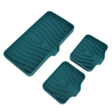 Darrahopens Home & Garden > DIY > Kitchen & Bathroom DIY Kitchen Soap Tray Countertop Silicone Sink Deflector Sponge Holder for Bathroom Toilet Green In Australia - Darrahopens