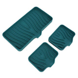 Darrahopens Home & Garden > DIY > Kitchen & Bathroom DIY Kitchen Soap Tray Countertop Silicone Sink Deflector Sponge Holder for Bathroom Toilet Green In Australia - Darrahopens