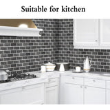 Darrahopens Home & Garden > DIY > Kitchen & Bathroom DIY Kitchen Tile Stickers, 12 Pieces Self-Adhesive Tile Sticker Waterproof Pvc Tile Stickers Self-Adhesive Wall Tile