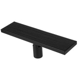 Darrahopens Home & Garden > DIY > Kitchen & Bathroom DIY Linear Shower Floor Drain with Removable Cover 304 Stainless Steel Matte Black 30cm In Australia - Darrahopens