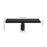 Darrahopens Home & Garden > DIY > Kitchen & Bathroom DIY Linear Shower Floor Drain with Removable Cover 304 Stainless Steel Matte Black 30cm In Australia - Darrahopens