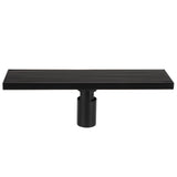 Darrahopens Home & Garden > DIY > Kitchen & Bathroom DIY Linear Shower Floor Drain with Removable Cover 304 Stainless Steel Matte Black 30cm In Australia - Darrahopens