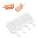 Darrahopens Home & Garden > DIY > Kitchen & Bathroom DIY Multi Grid Silicone Ice Bar Mold Heat Resistant Ice Cream Making Mold Kitchen DIY Tool(4Grid Octagonal ) In Australia - Darrahopens