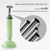 Darrahopens Home & Garden > DIY > Kitchen & Bathroom DIY Pink High-Pressure Toilet Plunger with Vacuum Seal – Powerful Drain Unclogger for Toilets, Sinks & Drains (45cm)