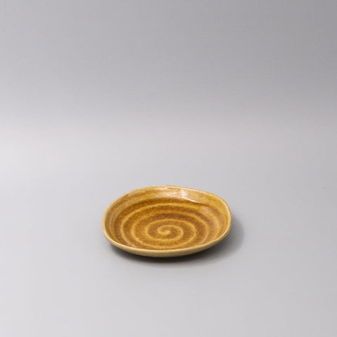 Darrahopens Home & Garden > DIY > Kitchen & Bathroom DIY Plate 13.5cm Amane Amber Glaze