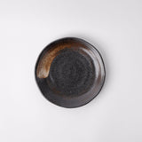Darrahopens Home & Garden > DIY > Kitchen & Bathroom DIY Plate Flat 18cm Brushstroke Black Glaze