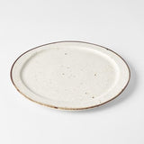 Darrahopens Home & Garden > DIY > Kitchen & Bathroom DIY Plate Organic Flat 25.5cm Piro Piro Glaze