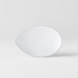 Darrahopens Home & Garden > DIY > Kitchen & Bathroom DIY Plate Oval 13.5cm Snow Leaf Glaze