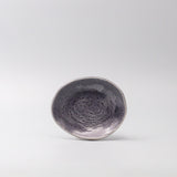 Darrahopens Home & Garden > DIY > Kitchen & Bathroom DIY Plate Oval 15cm Crackle Amethyst Glaze