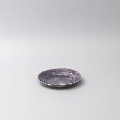 Darrahopens Home & Garden > DIY > Kitchen & Bathroom DIY Plate Oval 15cm Crackle Amethyst Glaze