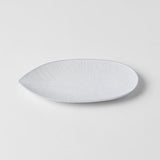 Darrahopens Home & Garden > DIY > Kitchen & Bathroom DIY Plate Oval 21.5cm Snow Leaf Glaze