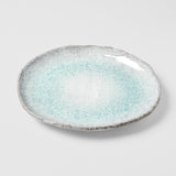 Darrahopens Home & Garden > DIY > Kitchen & Bathroom DIY Plate Oval 30cm Aqua Splash Glaze
