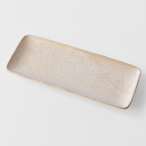 Darrahopens Home & Garden > DIY > Kitchen & Bathroom DIY Plate Rectangular 29.5cm White Fade Glaze