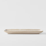 Darrahopens Home & Garden > DIY > Kitchen & Bathroom DIY Plate Rectangular 29.5cm White Fade Glaze