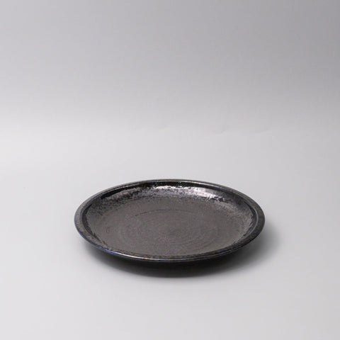 Darrahopens Home & Garden > DIY > Kitchen & Bathroom DIY Plate Thick Edge 25cm Midnight Pearl Glaze