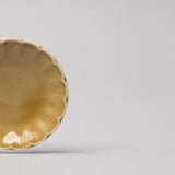 Darrahopens Home & Garden > DIY > Kitchen & Bathroom DIY Sauce Dish 8cm Scallop Saffron Gloss Glaze