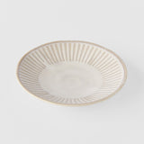 Darrahopens Home & Garden > DIY > Kitchen & Bathroom DIY Sauce Dish Large 12cm Ridged Alabaster Glaze